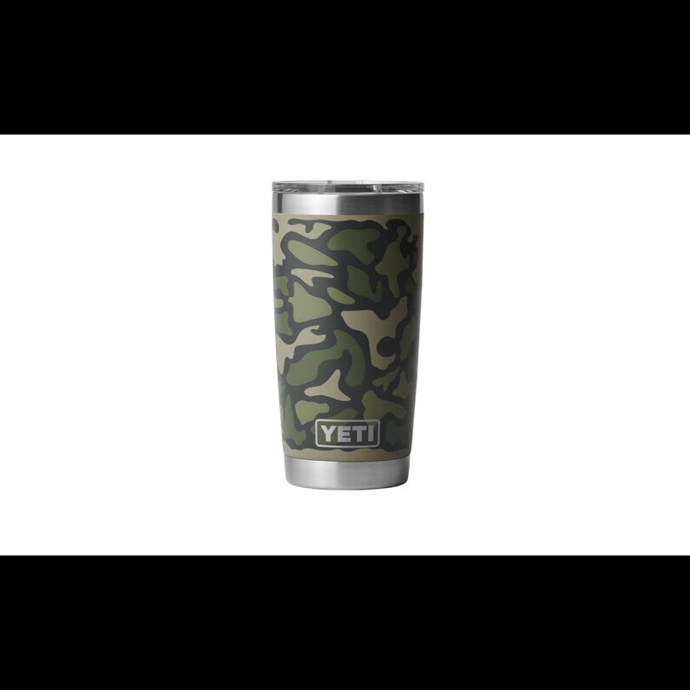 CAMO RAMBLER 20 OZ TUMBLER WITH MAGSLIDER LID